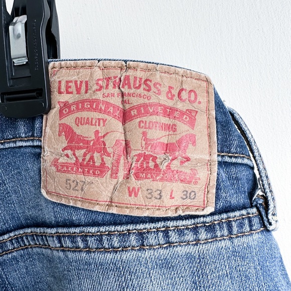 Men Levi’s 527 Slim Bootcut Jeans 33 x 30 - Picture 4 of 6
